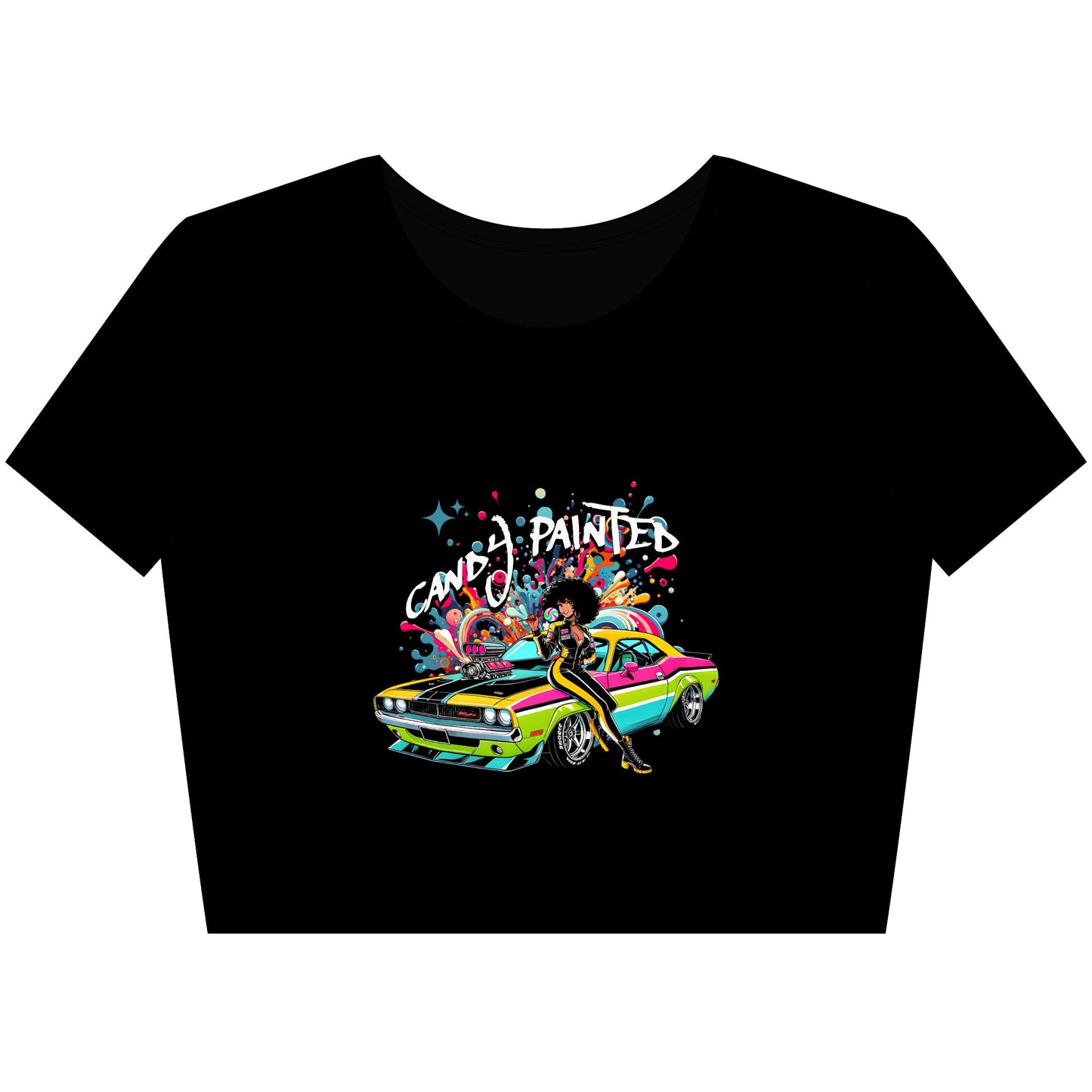 Women’s Poly-Cotton Crop Tee