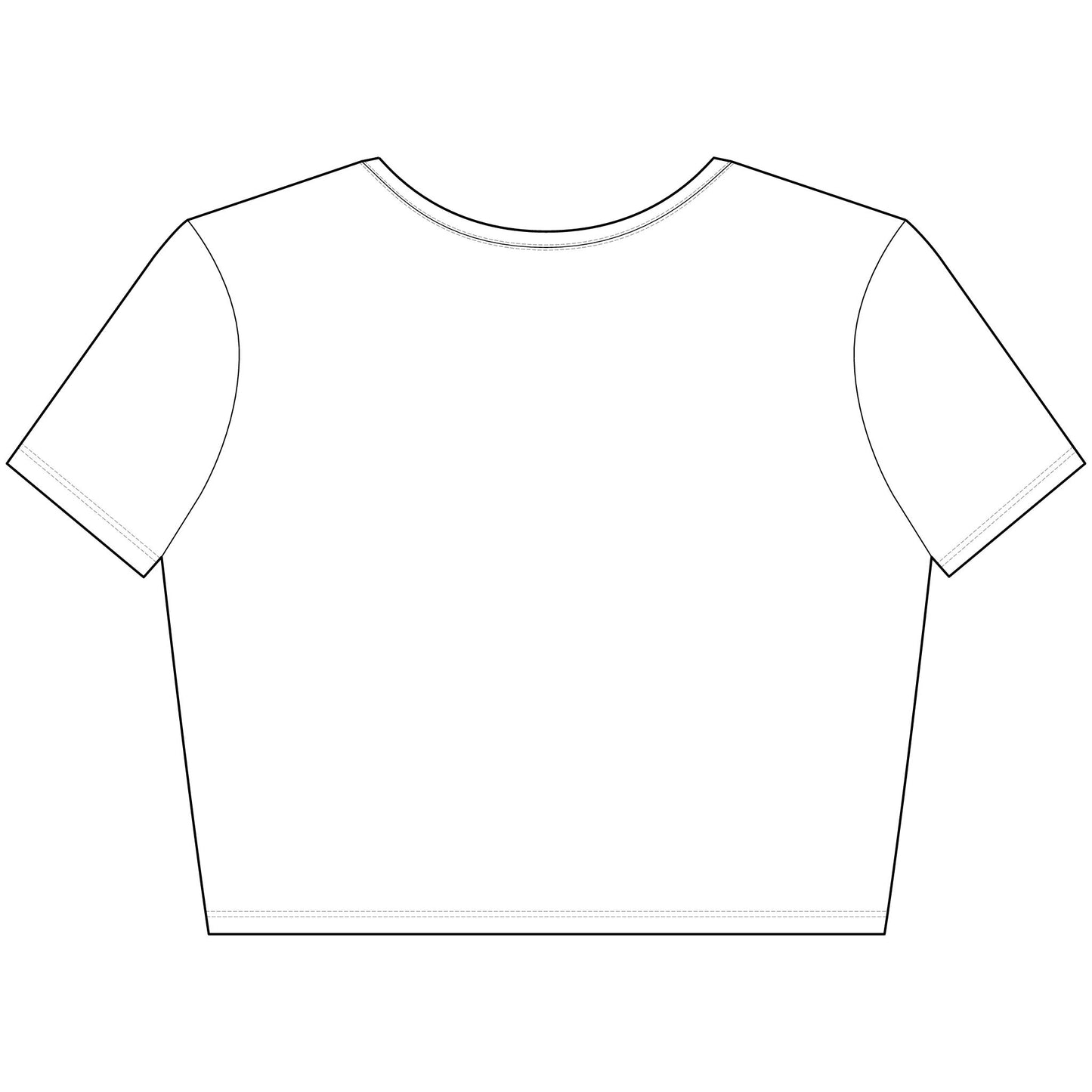 Copy of Copy of Women’s Poly-Cotton Crop Tee