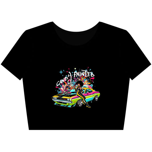 Women’s Poly-Cotton Crop Tee